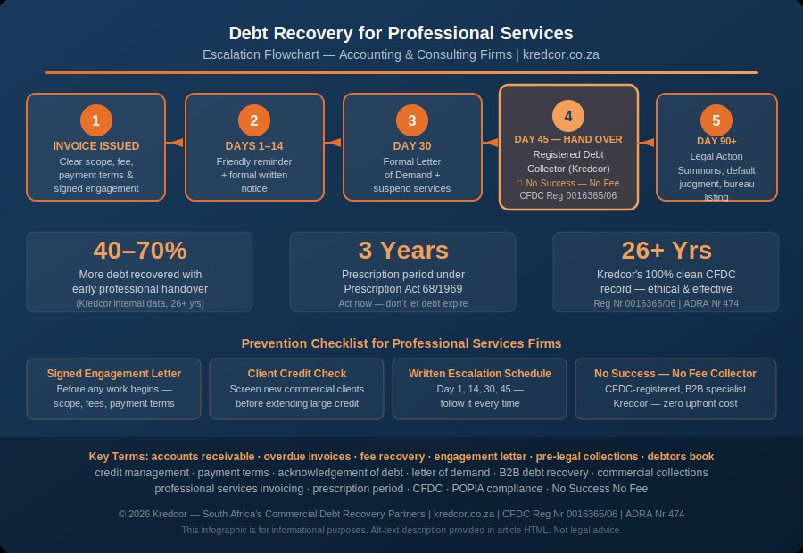 Debt Recovery for Professional Services